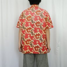 画像3: 70's Batik 総柄 コットンアロハシャツ (3)