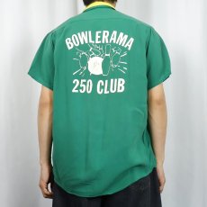 画像4: 50〜60's "BOWLERAMA 250 CLUB" レーヨンボウリングシャツ M (4)