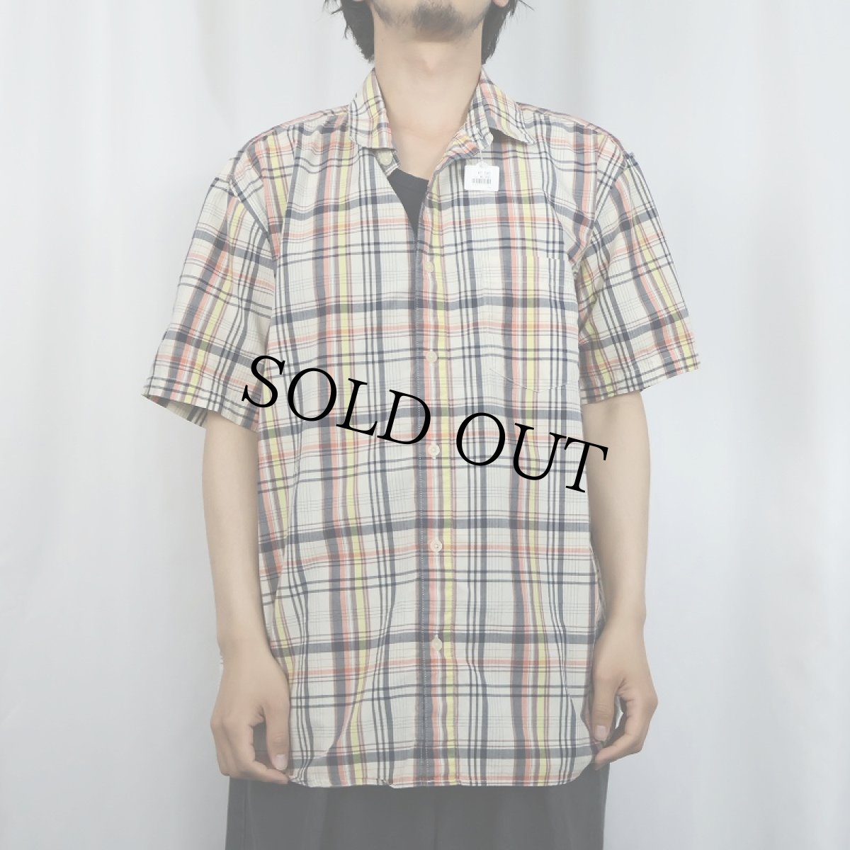 画像2: 2000's Patagonia "ORGANIC COTTON" チェック柄 コットンシャツ L (2)