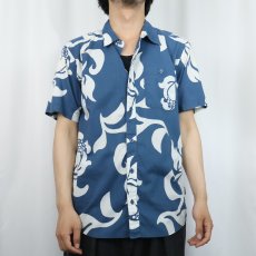 画像3: 2017AW Patagonia "ORGANIC COTTON" 花柄 コットンアロハシャツ M (3)