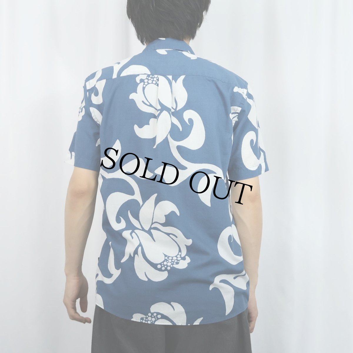 画像4: 2017AW Patagonia "ORGANIC COTTON" 花柄 コットンアロハシャツ M (4)