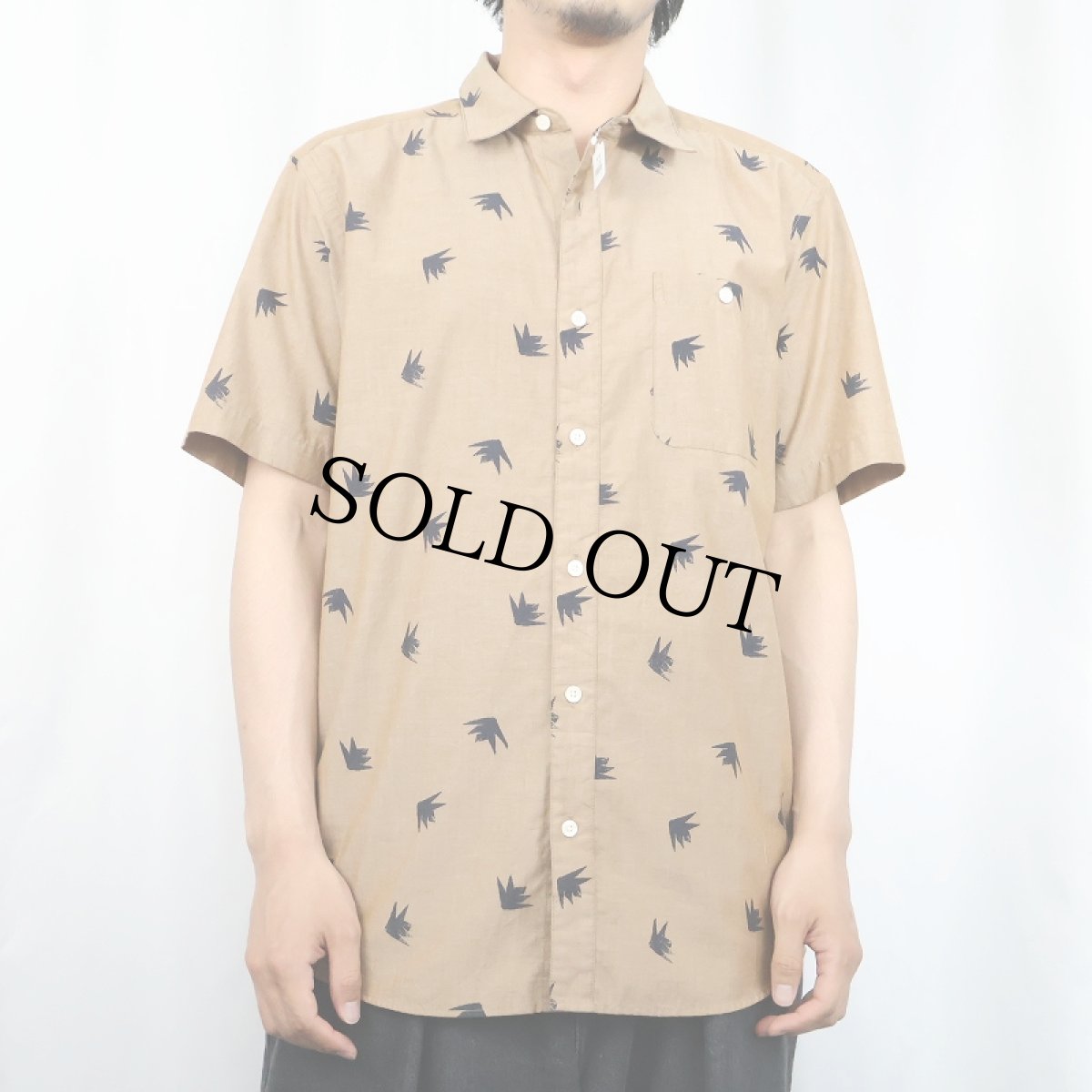 画像2: 2015SS Patagonia "ORGANIC COTTON" コットンアロハシャツ M (2)