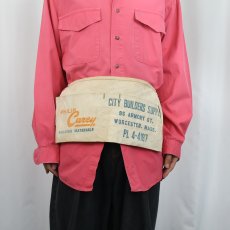画像2: VINTAGE "PHILIP Carey" キャンバスツールエプロン (2)