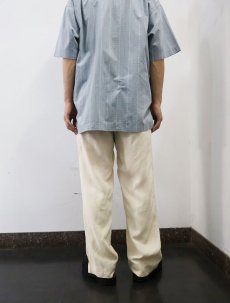 画像3: POLO Ralph Lauren リネンシルク パンツ W32 (3)
