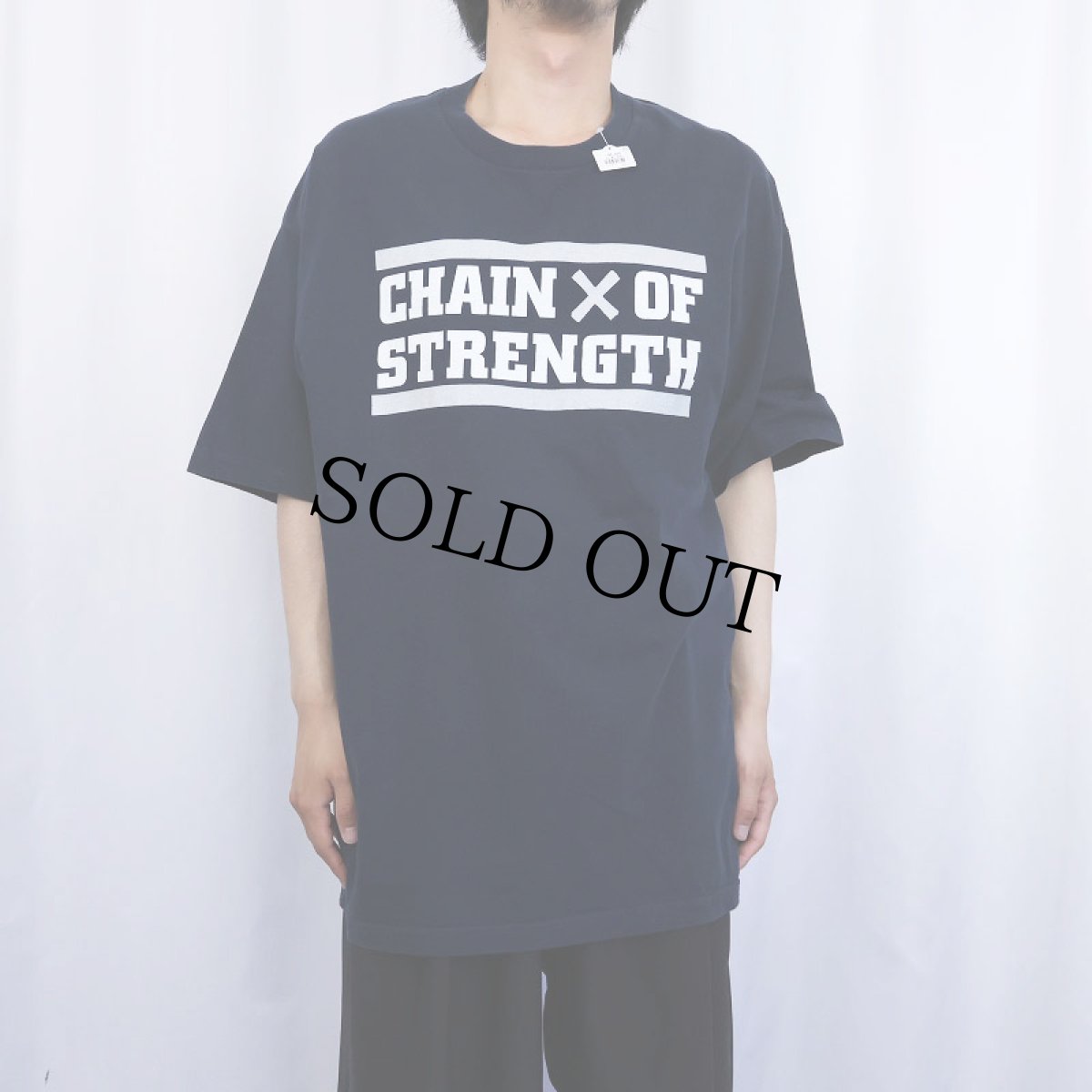 画像3: CHAIN OF STRENGTH "TRUE TILL DEATH" ハードコア・パンクバンドTシャツ NAVY (3)
