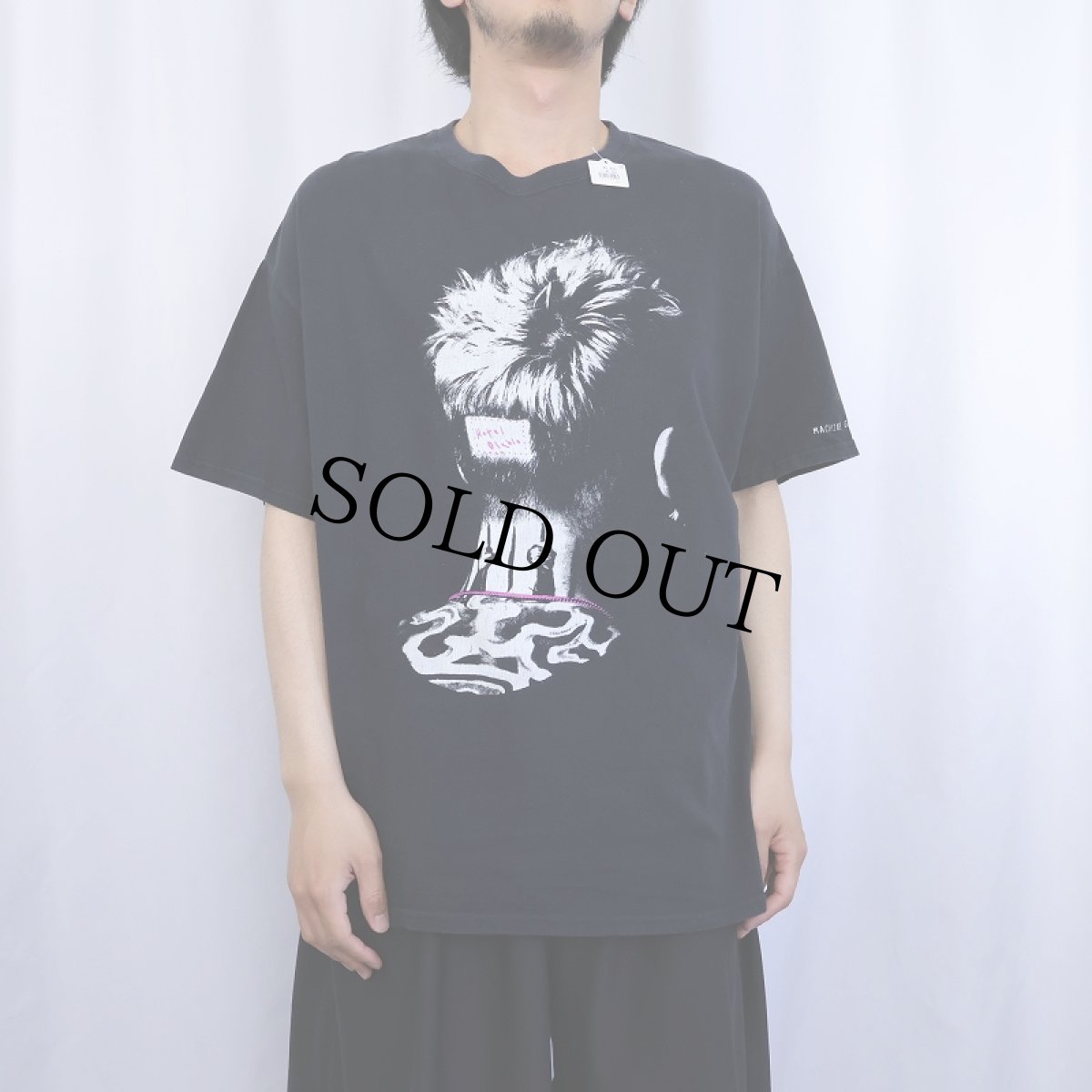 画像2: Machine Gun Kelly "Hotel Diablo" ミュージシャン アルバムプリントTシャツ BLACK XL (2)