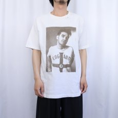 画像2: 2000's MORRISSEY ミュージシャンプリントTシャツ L (2)
