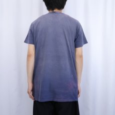 画像3: 80〜90's FRUIT OF THE LOOM USA製 無地 ポケットTシャツ NAVY XL (3)