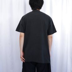 画像3: 90's FRUIT OF THE LOOM USA製 無地Tシャツ BLACK XL (3)