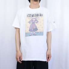 画像2: 90's Mary Engelbreit USA製 "SNAP OUT OF IT." イラストプリントTシャツ XL (2)