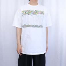 画像2: 90's Go Fly a Kite USA製 イラストプリントTシャツ L (2)