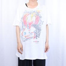 画像2: 70〜80's BIG TOP by cha ピエロプリントTシャツ (2)