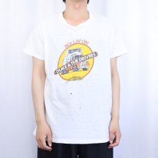 画像3: 70's Duke & the Drivers "CATCH 'EM BEFORE THEY'RE OUT OF SIGHT." パーティ・ロックバンドTシャツ XL (3)