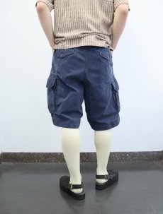 画像3: POLO Ralph Laurne "POLO CHINO" コットンカーゴショーツ NAVY W35 (3)