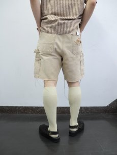 画像4: Carhartt カットオフ ダブルニーダックショーツ W35 (4)