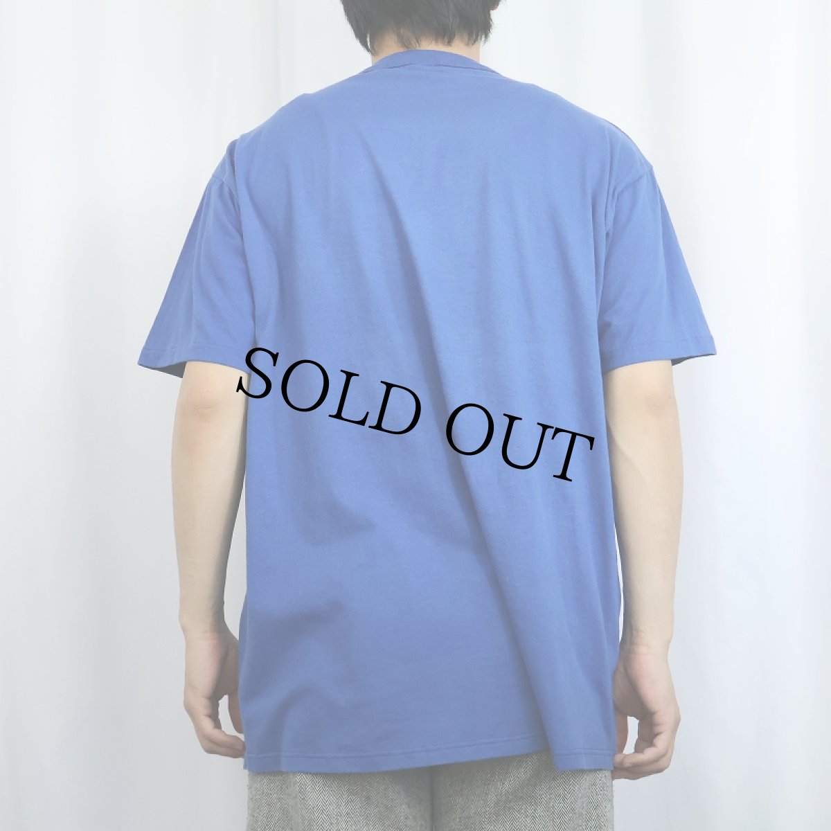 画像3: 80's RUSSELL ATHLETIC USA製 "LEBO TRACK" ウイングフット プリントTシャツ XL (3)