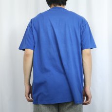 画像3: 80's RUSSELL ATHLETIC USA製 "LEBO TRACK" ウイングフット プリントTシャツ XL (3)