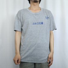 画像2: 80's RUSSELL ATHLETIC USA製 "JACOB" プリントTシャツ L (2)