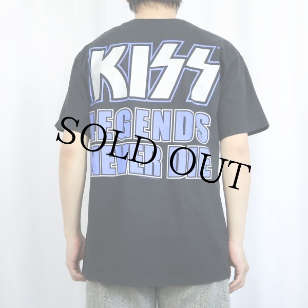 バンドTシャツ 2000s 2000年代 キッス 音楽 ミュージック 黒 ブラック