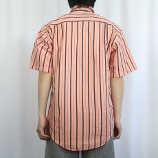 画像3: 90's GAP ストライプ柄 コットンボタンダウンシャツ S (3)