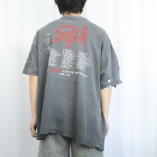 画像4: 90's DEATH USA製 "HUMAN" デスメタルバンド ツアーTシャツ XL (4)