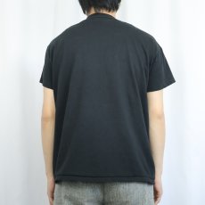 画像3: 80's RUSSELL ATHLETIC USA製 無地Tシャツ BLACK L (3)