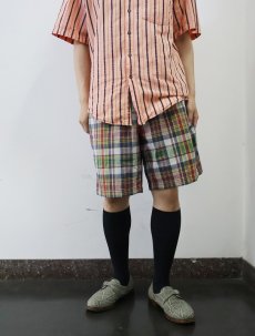 画像2: POLO Ralph Lauren "TYLER SHORT" チェック柄 2タック コットンショーツ W34 (2)