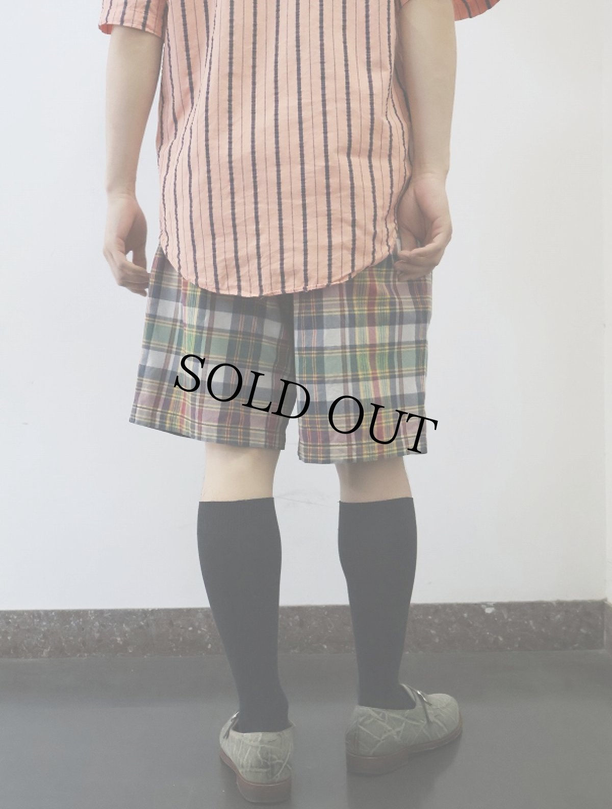 画像3: POLO Ralph Lauren "TYLER SHORT" チェック柄 2タック コットンショーツ W34 (3)