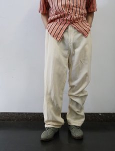 画像2: POLO Ralph Lauren リネンシルクパンツ W34 (2)