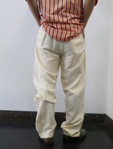 画像3: POLO Ralph Lauren リネンシルクパンツ W34 (3)