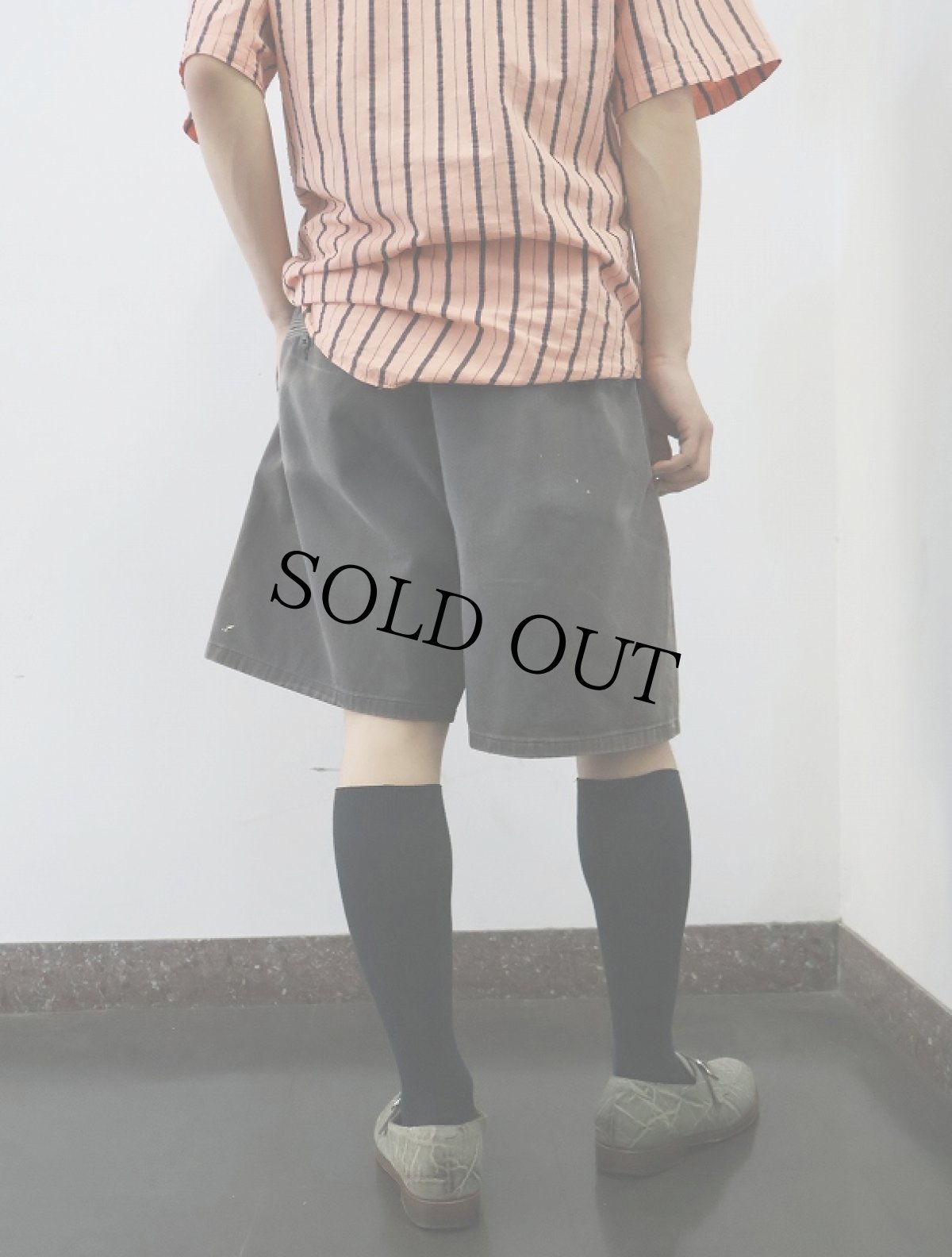 画像3: POLO Ralph Lauren "POLO CHINO" 2タック コットンチノショーツ BLACK W35 (3)
