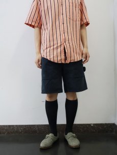 画像2: POLO Ralph Lauren コットンペインターショーツ NAVY W33 (2)