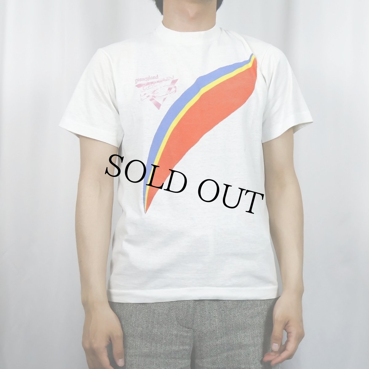 画像3: 80's Disneyland USA製 "CAPTAIN EO" アトラクションプリントTシャツ M (3)