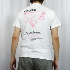 画像4: 80's Disneyland USA製 "CAPTAIN EO" アトラクションプリントTシャツ M (4)