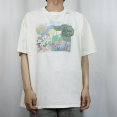 画像2: 90's "TULIP FESTIVAL" イラストプリントTシャツ (2)