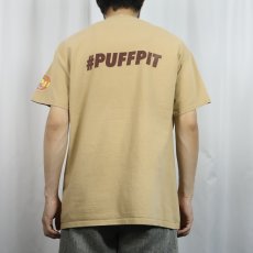 画像4: Reese's Puffs "TEAM PEANUT BUTTER" シリアルブランド プリントTシャツ L (4)