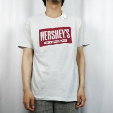 画像2: 80〜90's HERSHEY'S "MILK CHOCOLATE" お菓子企業 ロゴプリントTシャツ (2)