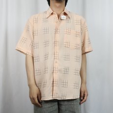 画像2: Lucky LAX 格子柄シャツ SIZE38/39 (2)