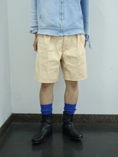 画像1: 90's POLO Ralph Lauren USA製 2タック コットンチノショーツ W32 (1)