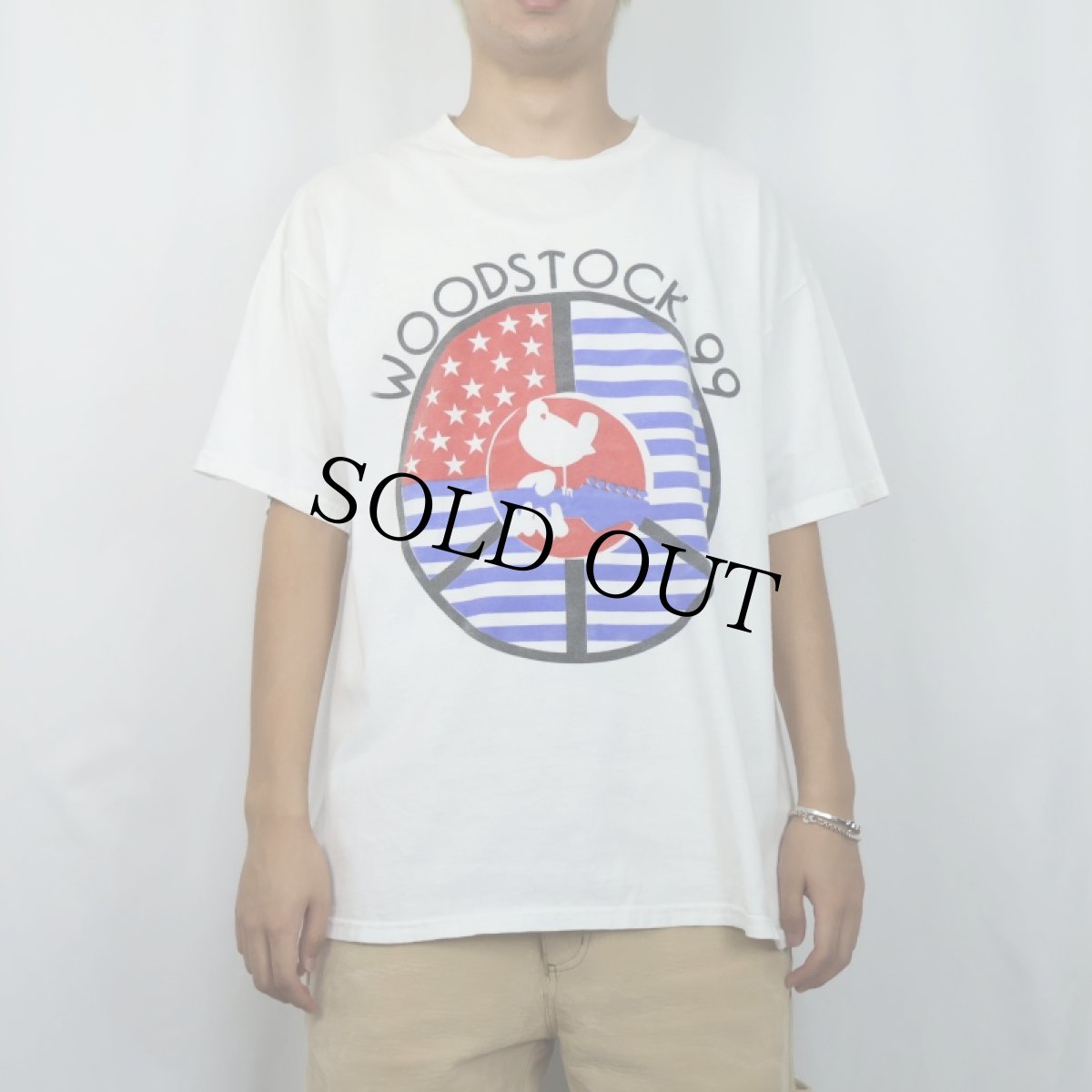 画像3: 1999 WOODSTOCK ロックフェスティバルTシャツ XL (3)