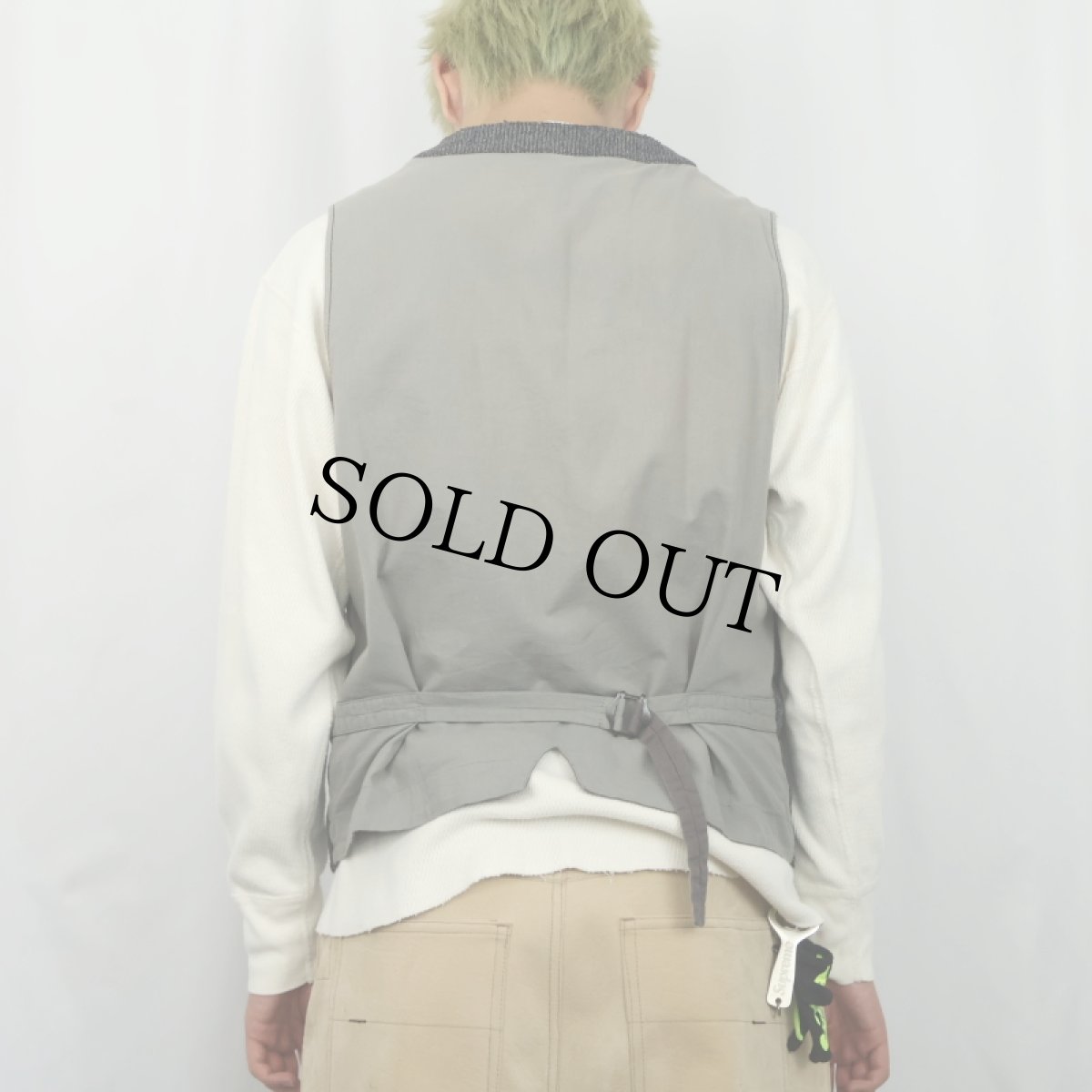 画像3: DENIM & SUPPLY RALPH LAUREN コットンベスト L (3)
