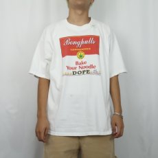 画像3: 2000's "Bongpulls" パロディ ガンジャプリントＴシャツ XL (3)