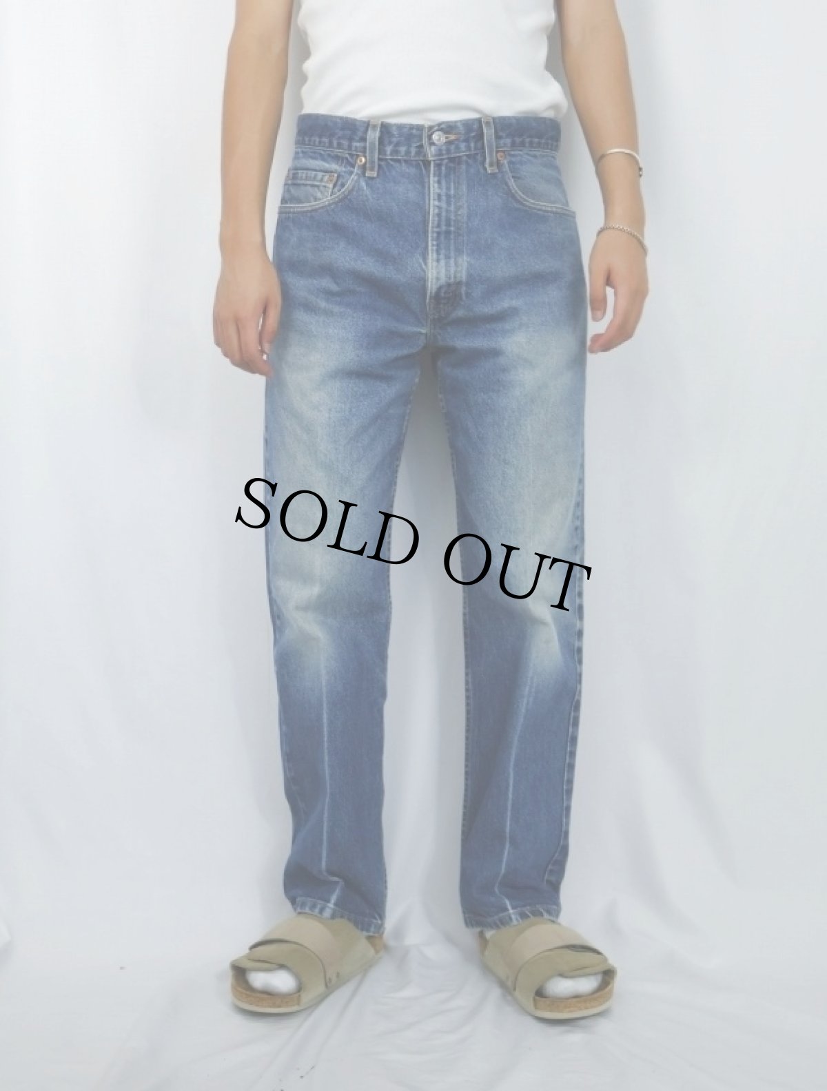 画像3: 90〜2000's Levi's 505 USA製 デニムパンツ W32 (3)