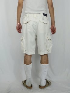 画像4: POLO Ralph Lauren ヘリンボーンツイル コットンカーゴショーツ タグ付き未使用 W36 (4)