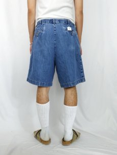 画像3: POLO Ralph Lauren "TYLER SHORT" 2タックデニムショーツ W33 (3)