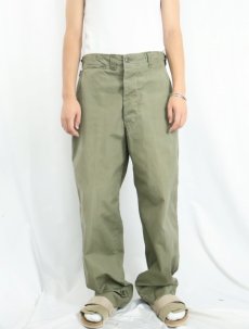 画像2: 40's U.S.ARMY M-43 フィールドパンツ W32 (2)
