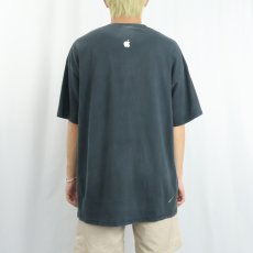 画像3: 90〜2000's Apple "Study on. Rock on." プリントTシャツ BLACK XL (3)
