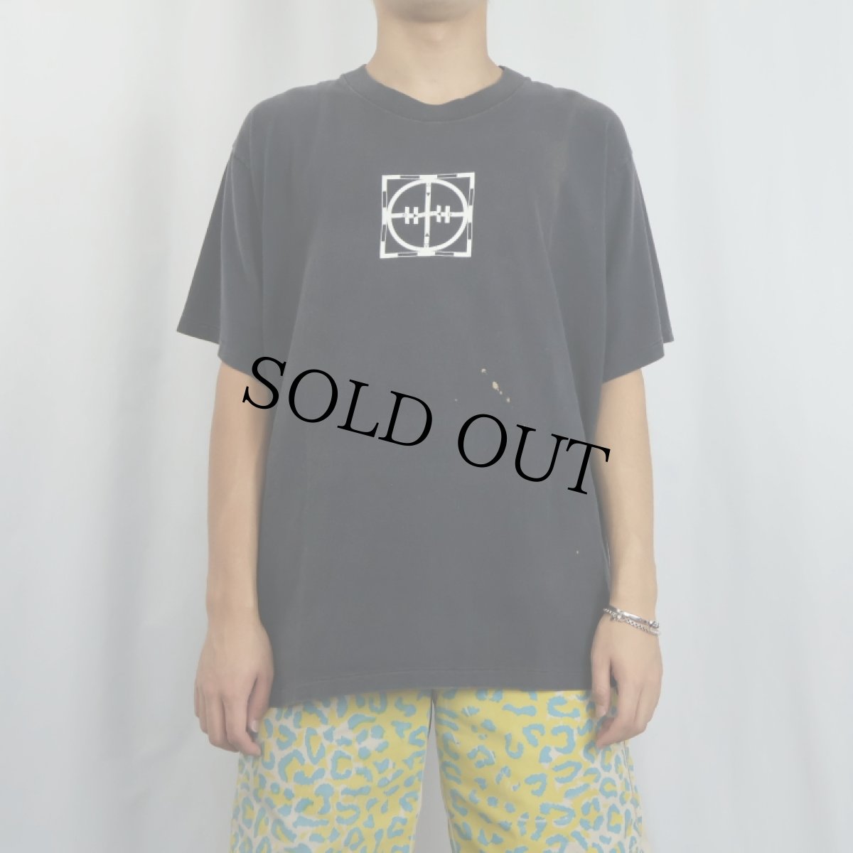 画像3: 90's FRONT 242 USA製 "TYRANNY FOR YOU" エレクトロミュージックグループTシャツ BLACK XL (3)