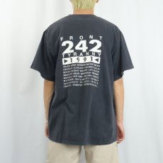 画像4: 90's FRONT 242 USA製 "TYRANNY FOR YOU" エレクトロミュージックグループTシャツ BLACK XL (4)
