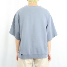 画像3: athletech 前V カットオフスウェット L (3)